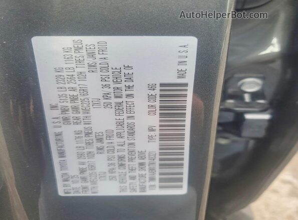 7MMVAABWXTN148321 2026 MAZDA CX-5 Gray Vista de la etiqueta del VIN