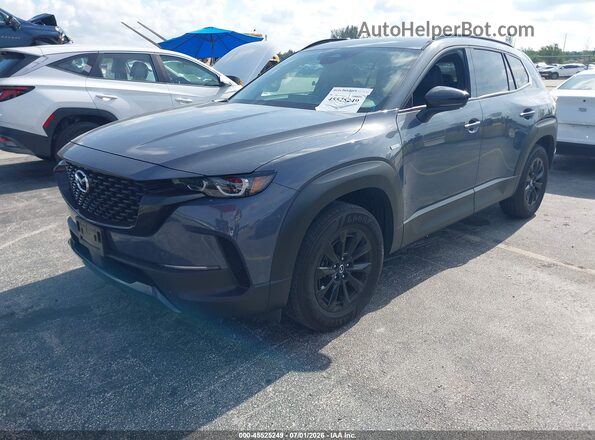 7MMVAADW2SN132819 2025 MAZDA CX-50 HYBRID Серый Передняя левая четверть