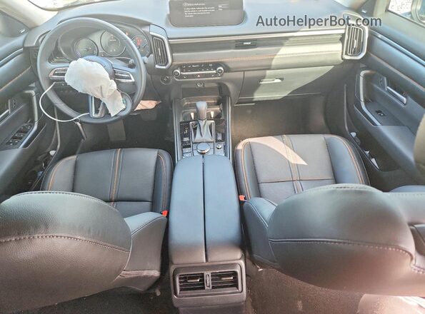7MMVAADW5SN135293 2025 MAZDA CX-5 White Vista del salpicadero