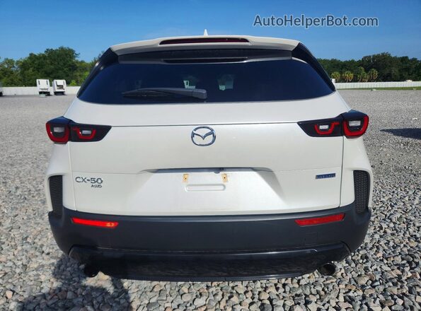 7MMVAADW5SN135293 2025 MAZDA CX-5 White Vista trasera
