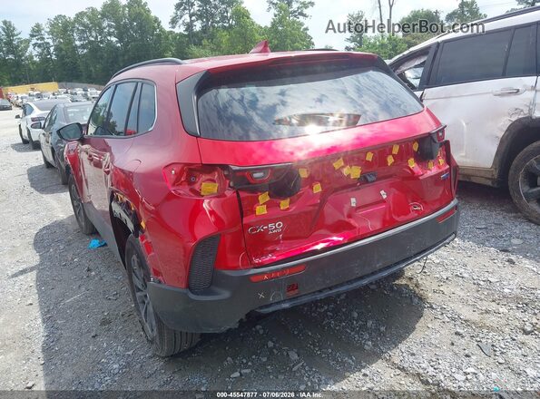 7MMVAADWXSN110521 2025 MAZDA CX-50 HYBRID Red Tył lewy