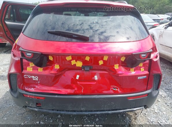 7MMVAADWXSN110521 2025 MAZDA CX-50 HYBRID Red Widok z przodu