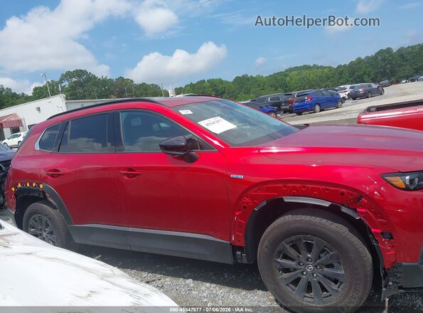 7MMVAADWXSN110521 2025 MAZDA CX-50 HYBRID Red Widok wnętrza z tyłu