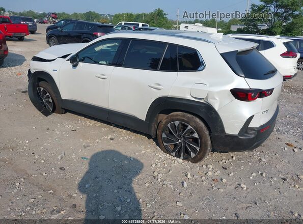 7MMVAAEW3SN119737 2025 MAZDA CX-50 HYBRID White Trasero izquierdo
