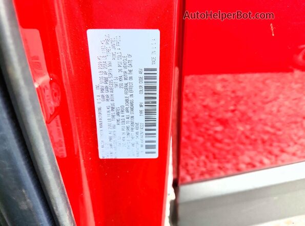 7MMVAAEW4SN114322 2025 MAZDA CX-5 Red Շարժիչի բաժամունքի տեսք