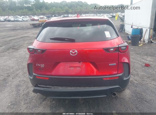 7MMVAAEWXSN107472 2025 MAZDA CX-50 HYBRID Red 