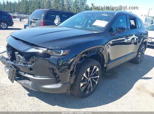 7MMVAAEWXTN175689 2026 MAZDA CX-50 HYBRID Black Առջևի ձախ երեք քառորդ տեսարան