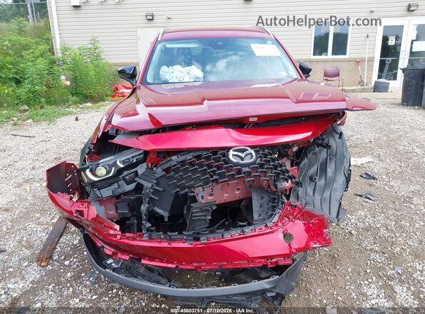7MMVABAM1RN235992 2024 MAZDA CX-5 Red Սարքավորումների վահանակի տեսք