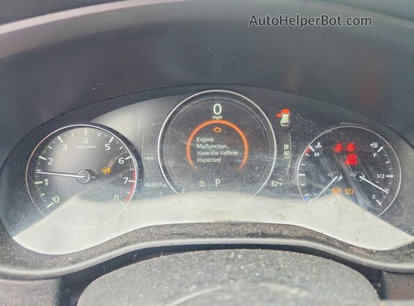 7MMVABAM2PN147465 2023 MAZDA CX-5 Blue Սարքավորումների վահանակի տեսք