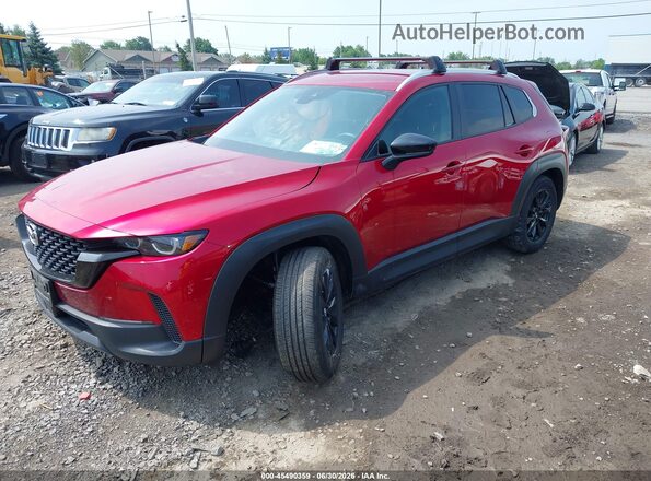 7MMVABAM4RN232178 2024 MAZDA CX-5 Red Առջևի ձախ երեք քառորդ տեսարան