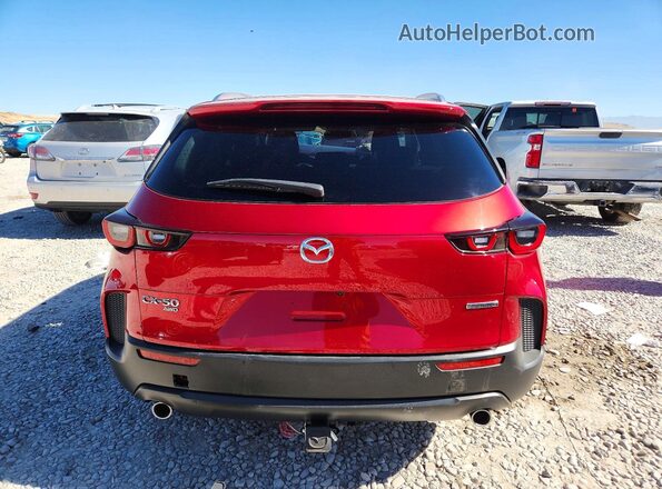 7MMVABAM4SN340466 2025 MAZDA CX-5 Бордовый Вид сзади