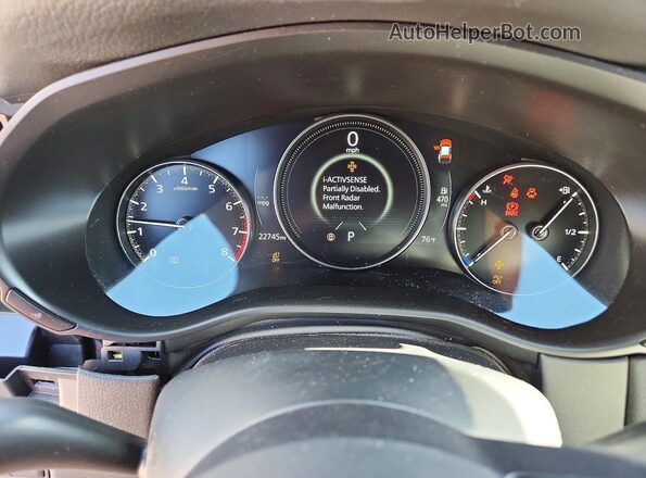7MMVABAM4SN340466 2025 MAZDA CX-5 Бордовый Вид щитка приборов