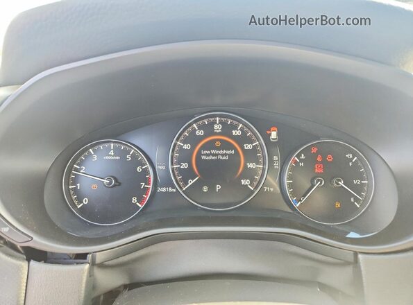 7MMVABAM5RN194900 2024 MAZDA CX-5 Белый Вид щитка приборов