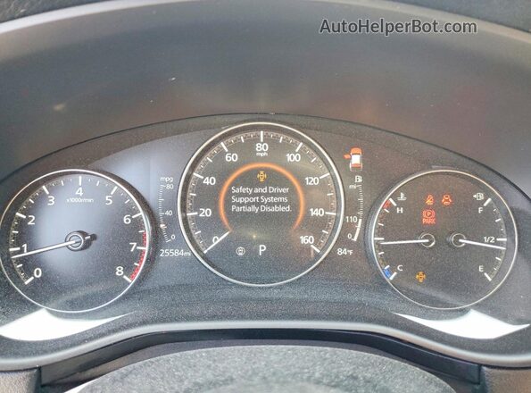 7MMVABAM5RN211212 2024 MAZDA CX-5 Gray Vista del cuadro de instrumentos