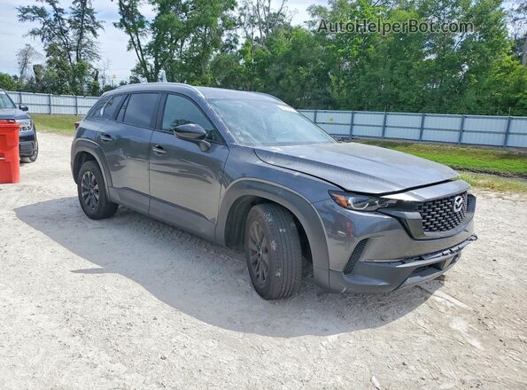 7MMVABAM6SN378118 2025 MAZDA CX-5 Серый Передняя правая четверть