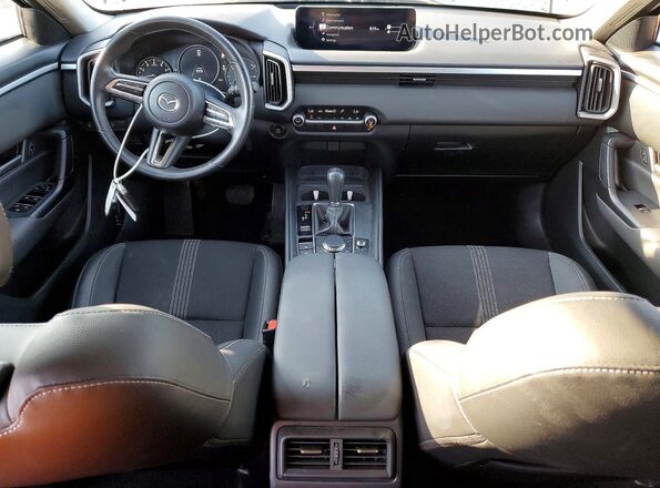 7MMVABAM8RN241935 2024 MAZDA CX-5 Black Widok deski rozdzielczej