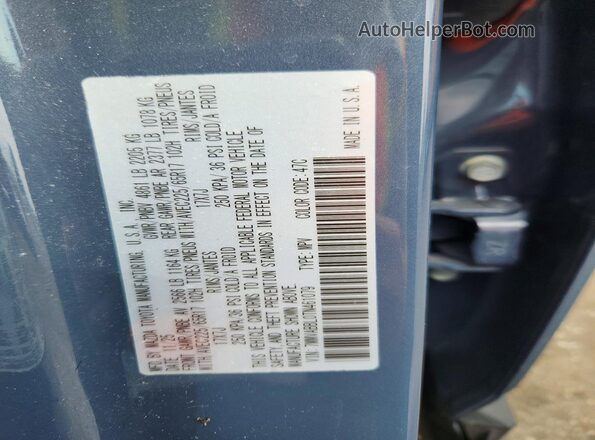 7MMVABBL0TN461079 2026 MAZDA CX-5 Gray Vista de la etiqueta del VIN