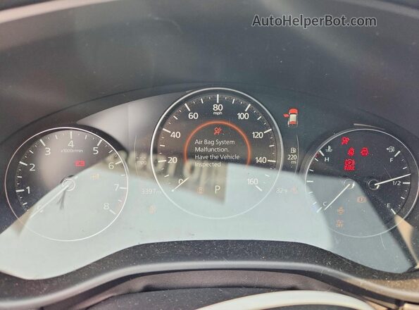 7MMVABBL0TN493904 2026 MAZDA CX-5 Gray Вид щитка приладів