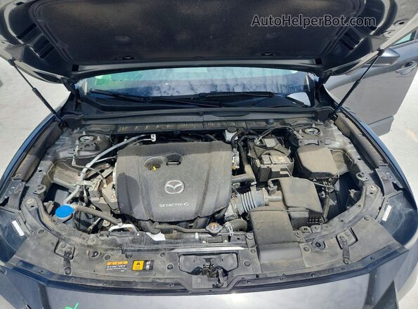 7MMVABBM0RN162810 2024 MAZDA CX-5 Charcoal ძრავის განყოფილების ხედი