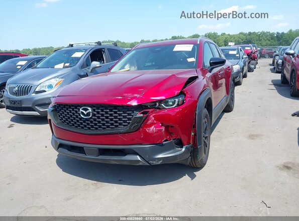 7MMVABBM0SN382633 2025 MAZDA CX-5 Red Առջևի ձախ երեք քառորդ տեսարան