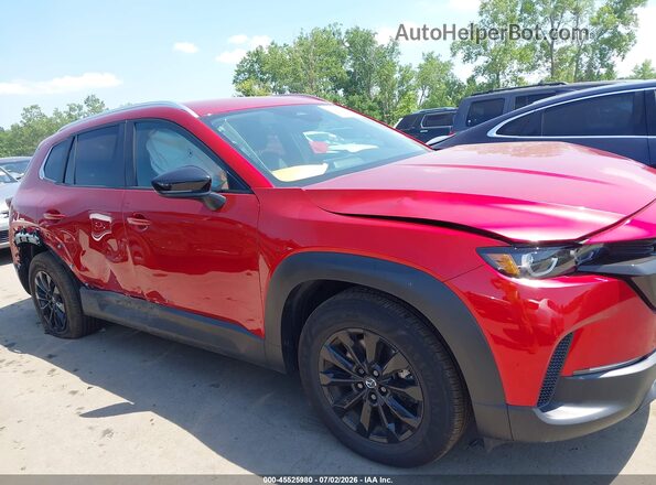 7MMVABBM0SN382633 2025 MAZDA CX-5 Red Սալոնի 360 աստիճան տեսք