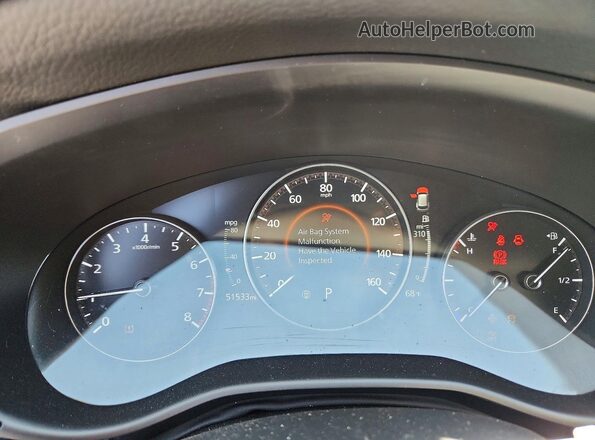 7MMVABBM3RN165717 2024 MAZDA CX-5 Black Instrument cluster view
