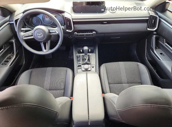 7MMVABBM3SN325679 2025 MAZDA CX-5 Gray Вид панелі приладів