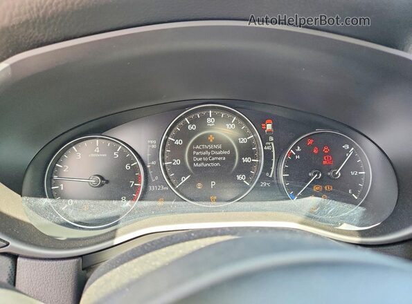 7MMVABBM3SN346175 2025 MAZDA CX-5 Black Սարքավորումների վահանակի տեսք