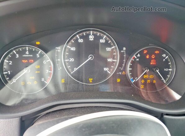 7MMVABBM5SN305188 2025 MAZDA CX-5 White Вид щитка приладів