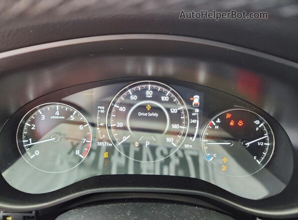 7MMVABBM5SN338093 2025 MAZDA CX-5 Black Սարքավորումների վահանակի տեսք
