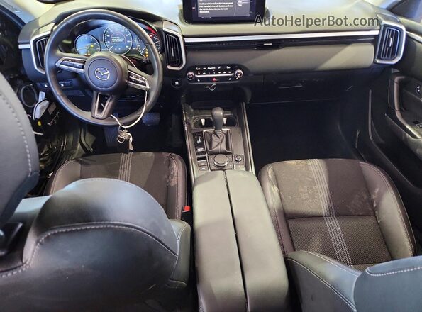 7MMVABBM8SN341778 2025 MAZDA CX-5 Black Dashboard view