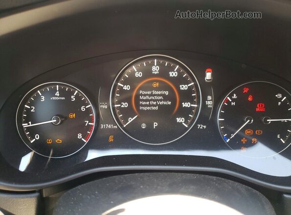 7MMVABBM9RN170131 2024 MAZDA CX-5 Blue Widok zestawu wskaźników