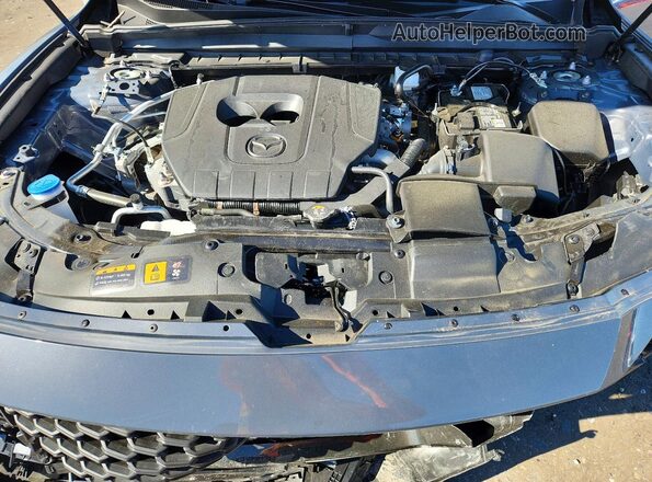 7MMVABBM9SN385806 2025 MAZDA CX-5 Gray Vista del compartimento del motor