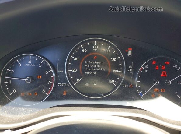 7MMVABCM0PN131858 2023 MAZDA CX-5 Угольный Вид щитка приборов