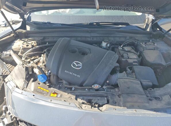 7MMVABCM8PN148648 2023 MAZDA CX-5 Gray Vista del compartimento del motor