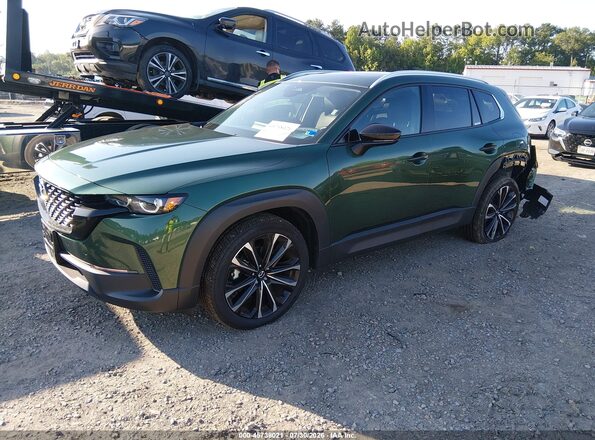 7MMVABDL1TN494220 2026 MAZDA CX-5 Green წინა მარცხენა ხედი სამი მეოთხედიდან