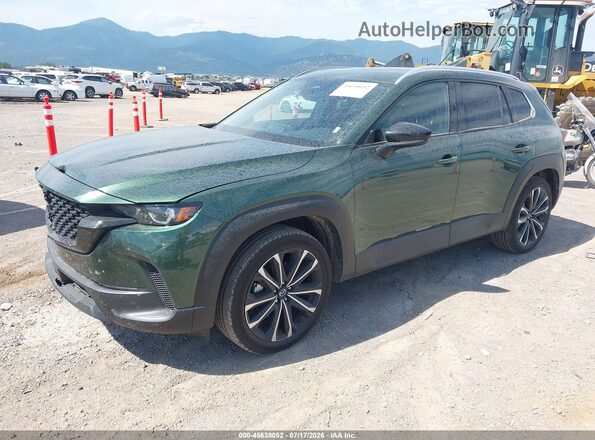 7MMVABDL1TN604506 2026 MAZDA CX-5 Green წინა მარცხენა ხედი სამი მეოთხედიდან