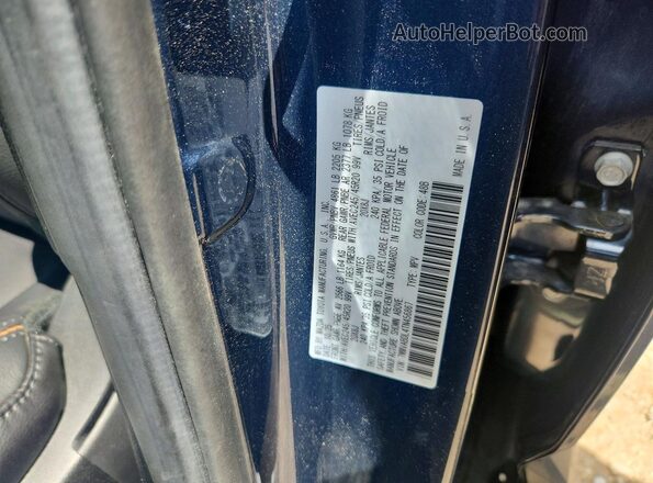 7MMVABDL4TN456867 2026 MAZDA CX-5 Blue Вид підкапотного простору