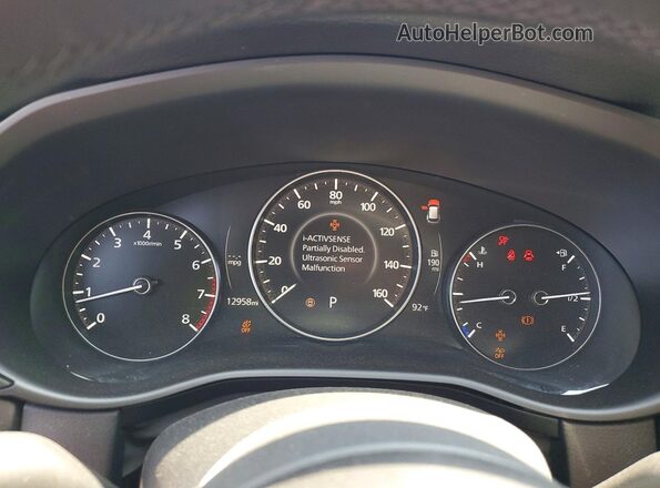 7MMVABDL9TN461000 2026 MAZDA CX-5 Gray Սարքավորումների վահանակի տեսք