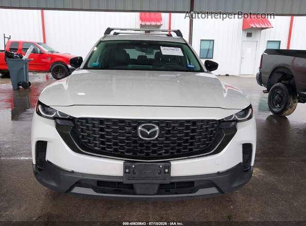 7MMVABDM0SN306570 2025 MAZDA CX-5 White ხელსაწყოთა პანელის ხედი