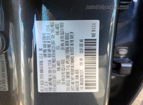 7MMVABDM1RN212370 2024 MAZDA CX-5 Gray Widok komory silnika