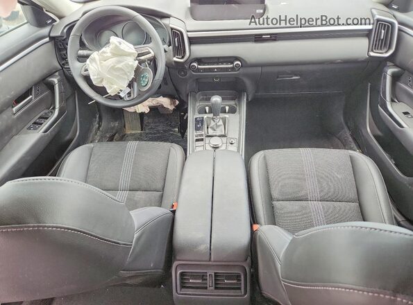 7MMVABDM1SN365420 2025 MAZDA CX-5 White Vista del salpicadero