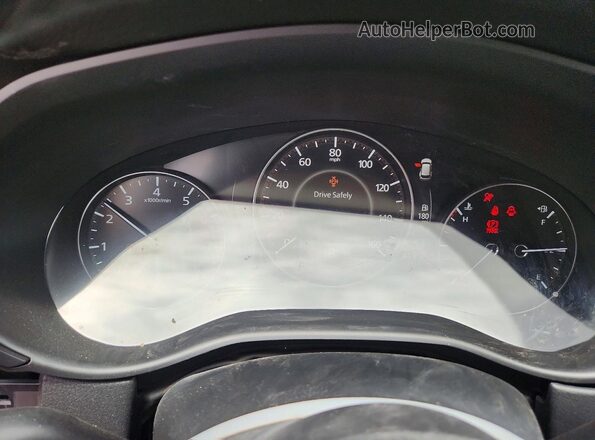 7MMVABDM1SN365420 2025 MAZDA CX-5 White Vista del cuadro de instrumentos