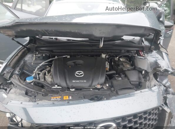 7MMVABDM4RN163925 2024 MAZDA CX-5 Blue Вид ззаду
