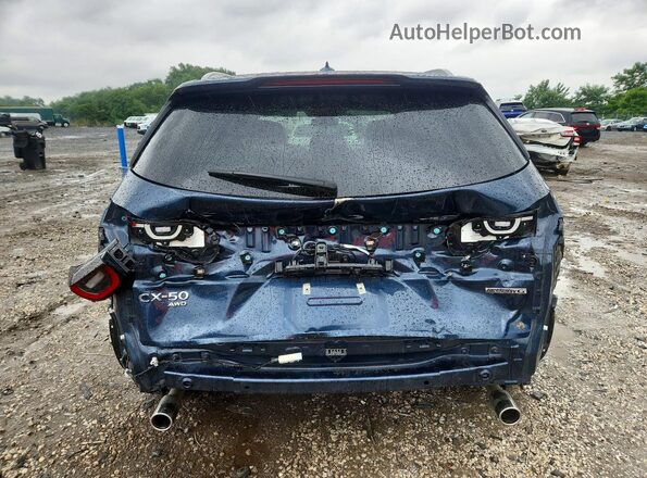 7MMVABDM5SN341007 2025 MAZDA CX-5 Blue Rear view