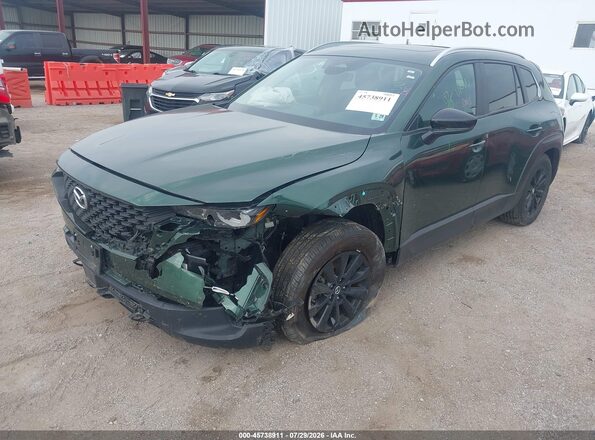 7MMVABDM5SN367607 2025 MAZDA CX-5 Green წინა მარცხენა ხედი სამი მეოთხედიდან