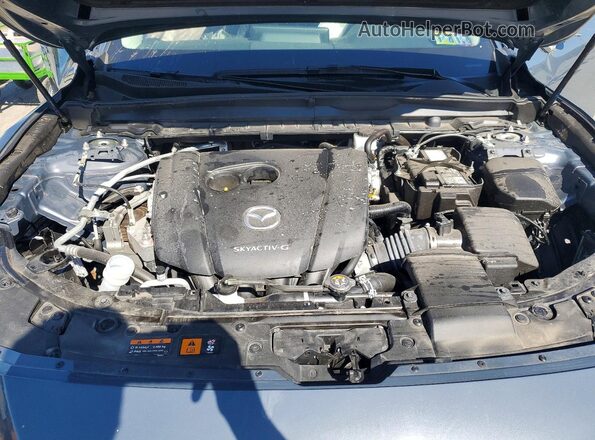 7MMVABDM9RN163290 2024 MAZDA CX-5 Blue ძრავის განყოფილების ხედი