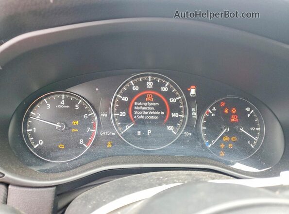 7MMVABDM9RN178114 2024 MAZDA CX-5 Black Instrument cluster view