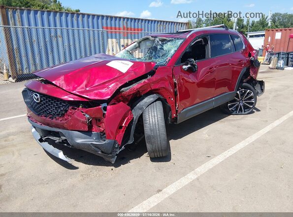 7MMVABDY0PN135362 2023 MAZDA CX-5 Maroon Передня ліва чверть