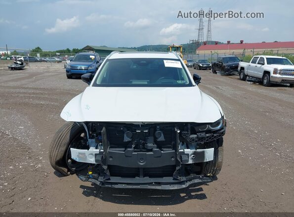 7MMVABDY3SN382450 2025 MAZDA CX-5 White Vista del cuadro de instrumentos